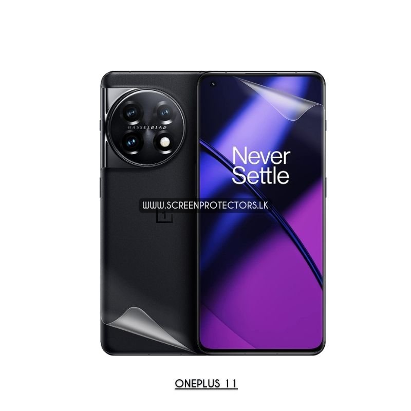thumbnail image 2 of Purely Customs Matte Anti-Glare TPU Hydrogel Screen Protector For OnePlus 9 Pro 2 of 4