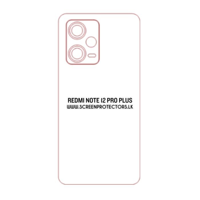 Redmi Note 12 pro plus Hydrogel Protectors | Screen Protector + Back ...