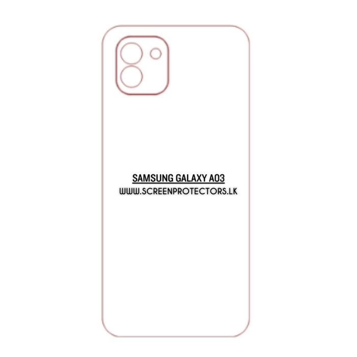 Samsung Galaxy A03 Hydrogel Protectors | Screen Protector + Back ...