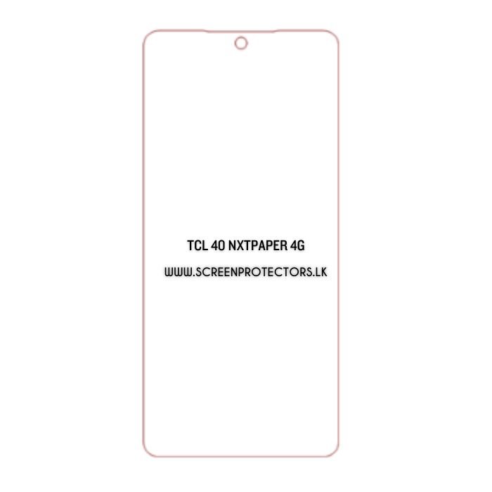 TCL 40 NxtPaper 4G Hydrogel Protectors | Screen Protector + Back ...
