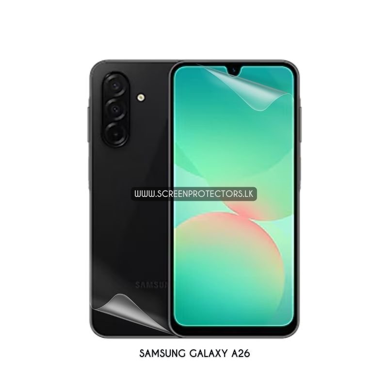 Samsung Galaxy A26 Hydrogel Protectors | Screen Protector + Back