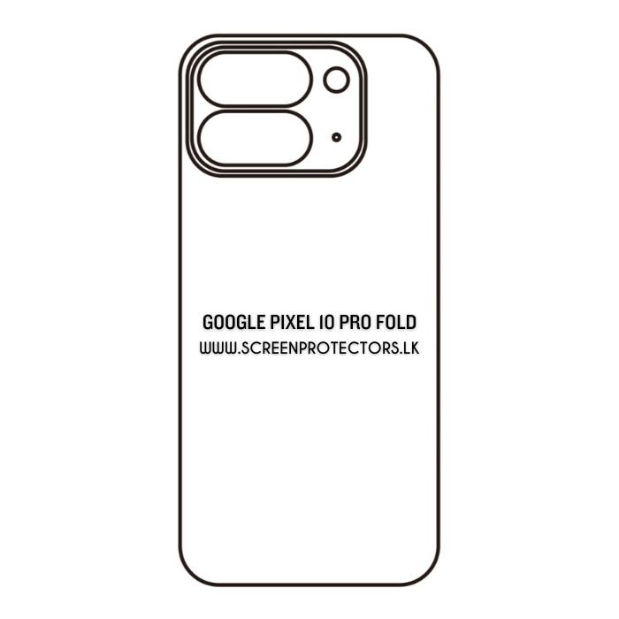 Google Pixel 10 Pro Fold Hydrogel Protectors | Screen Protector + Back ...